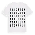Bliestorf ordlek t-shirt
