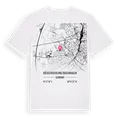 Böcklersiedlung/Bugenhagen karta t-shirt