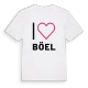 Jag älskar Böel t-shirt stort tryck