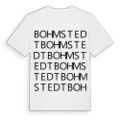 Bohmstedt ordlek t-shirt