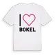 Jag älskar Bokel t-shirt stort tryck