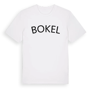 Bokel böjd t-shirt – ekologisk bomull t-shirt från Pinshirt