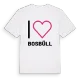 Jag älskar Bosbüll t-shirt stort tryck