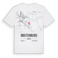 Breitenburg karta t-shirt