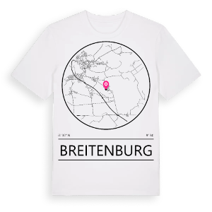 Breitenburg t-shirt – ekologisk bomull t-shirt från Pinshirt