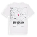 Brunsmark karta t-shirt