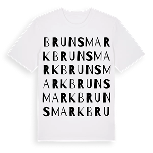 Brunsmark ordlek t-shirt – ekologisk bomull t-shirt från Pinshirt
