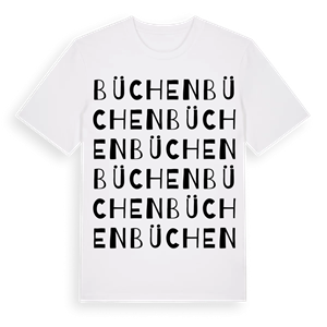 Büchen ordlek t-shirt – ekologisk bomull t-shirt från Pinshirt