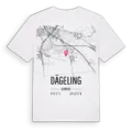 Dägeling karta t-shirt