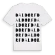 Daldorf ordlek t-shirt