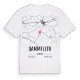 Dammfleth karta t-shirt