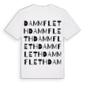 Dammfleth ordlek t-shirt