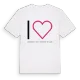 Jag älskar Dänischburg / Siems / Rangenberg / Wallberg t-shirt stort tryck