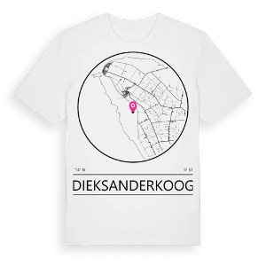 Dieksanderkoog t-shirt – ekologisk bomull t-shirt från Pinshirt