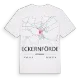 Eckernförde karta t-shirt