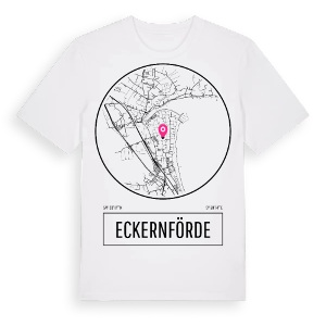 Eckernförde t-shirt – ekologisk bomull t-shirt från Pinshirt
