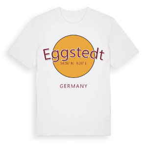 Eggstedt cirkel t-shirt – ekologisk bomull t-shirt från Pinshirt