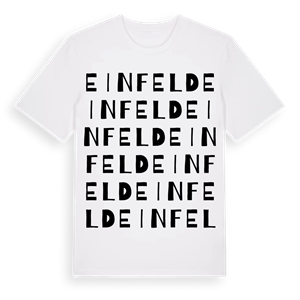 Einfeld ordlek t-shirt – ekologisk bomull t-shirt från Pinshirt