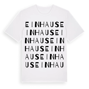 Einhaus ordlek t-shirt – ekologisk bomull t-shirt från Pinshirt