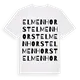 Elmenhorst ordlek t-shirt