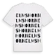 Elmshorn ordlek t-shirt