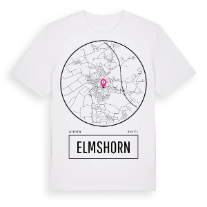 Elmshorn t-shirt – ekologisk bomull t-shirt från Pinshirt