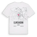 Elmshorn karta t-shirt