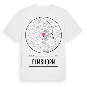 Elmshorn t-shirt – ekologisk bomull t-shirt från Pinshirt