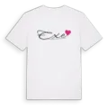 Exe hjärta t-shirt