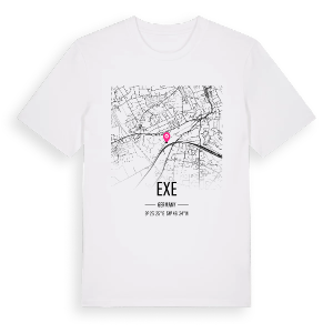 Exe karta t-shirt – ekologisk bomull t-shirt från Pinshirt