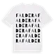 Faldera ordlek t-shirt