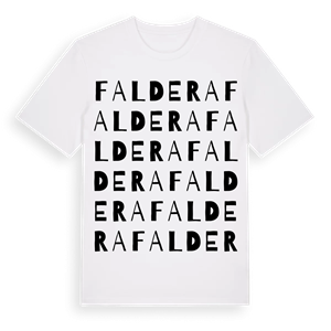 Faldera ordlek t-shirt – ekologisk bomull t-shirt från Pinshirt