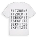 Fitzbek ordlek t-shirt