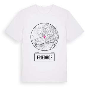 Friedhof t-shirt – ekologisk bomull t-shirt från Pinshirt