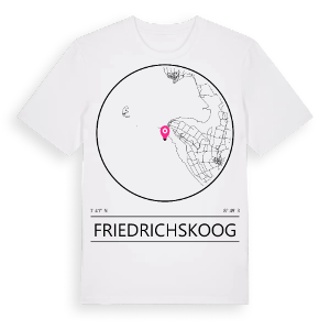 Friedrichskoog t-shirt – ekologisk bomull t-shirt från Pinshirt