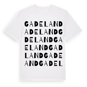 Gadeland ordlek t-shirt – ekologisk bomull t-shirt från Pinshirt