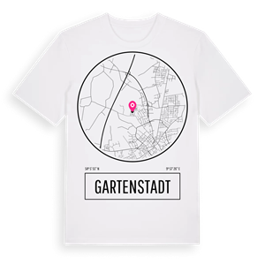 Gartenstadt t-shirt – ekologisk bomull t-shirt från Pinshirt