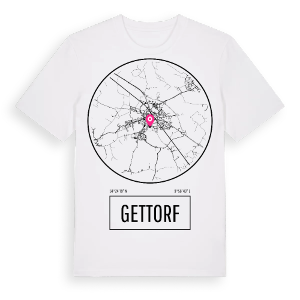 Gettorf t-shirt – ekologisk bomull t-shirt från Pinshirt