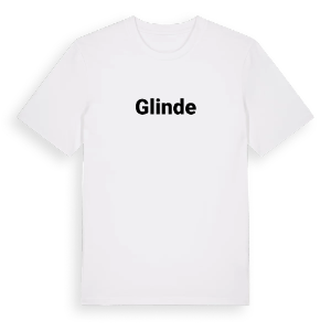 Glinde fetstil t-shirt – ekologisk bomull t-shirt från Pinshirt