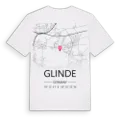 Glinde karta t-shirt