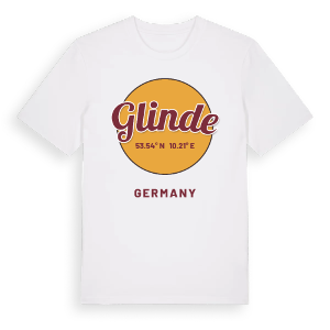 Glinde cirkel t-shirt – ekologisk bomull t-shirt från Pinshirt