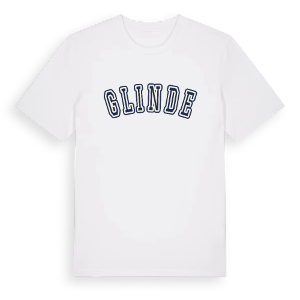 Glinde college t-shirt – ekologisk bomull t-shirt från Pinshirt