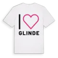 Jag älskar Glinde t-shirt stort tryck
