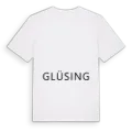 Jag älskar Glüsing t-shirt stort tryck