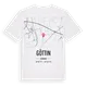 Göttin karta t-shirt
