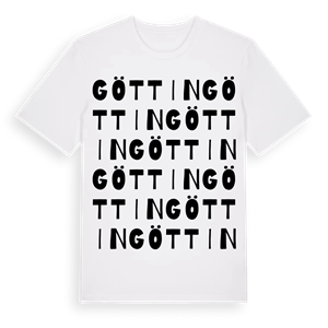 Göttin ordlek t-shirt – ekologisk bomull t-shirt från Pinshirt