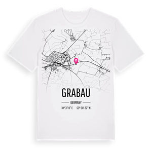 Grabau karta t-shirt – ekologisk bomull t-shirt från Pinshirt