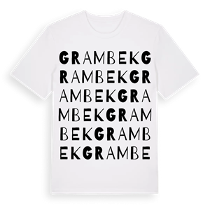 Grambek ordlek t-shirt – ekologisk bomull t-shirt från Pinshirt
