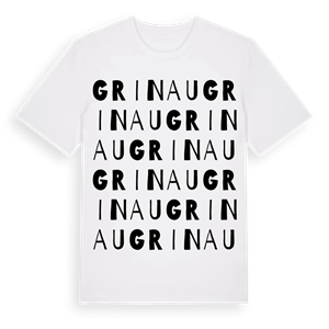 Grinau ordlek t-shirt – ekologisk bomull t-shirt från Pinshirt