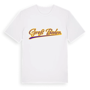 Groß Boden baseball t-shirt – ekologisk bomull t-shirt från Pinshirt